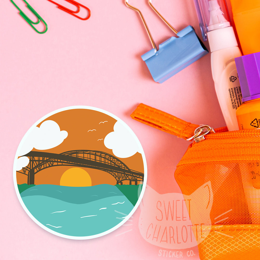 Bluewater Bridges Sticker