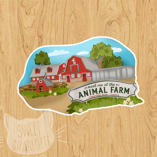 New Animal Farm Sticker