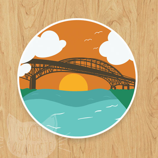 Bluewater Bridges Sticker