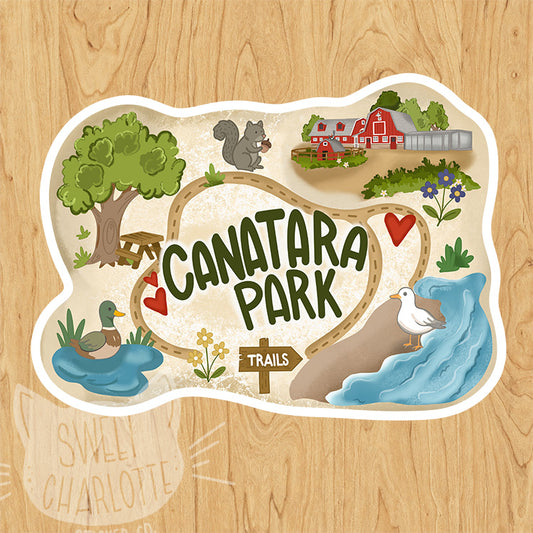 Canatara Park Map