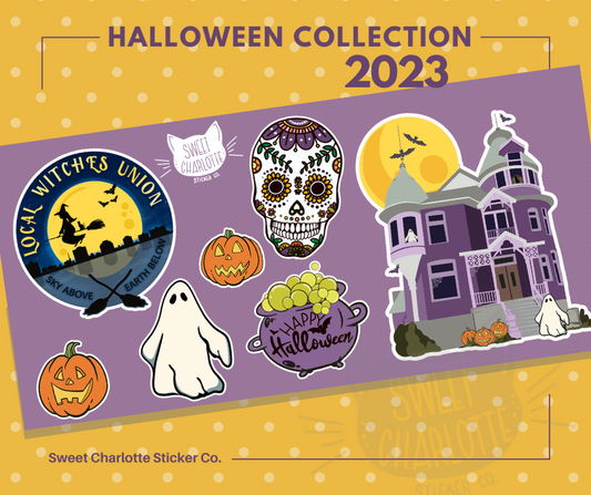 Halloween Sticker Collection 2023
